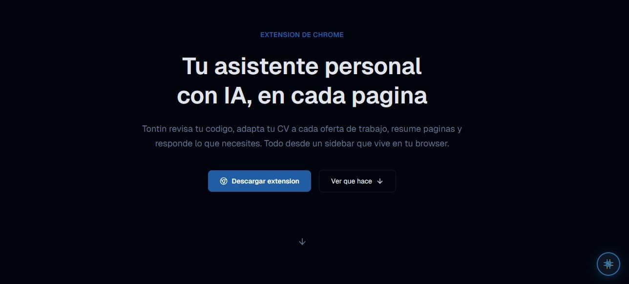 Tontin - Asistente IA para el Navegador